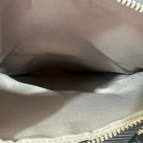 TUMI Blue Clutch with Silver Accents